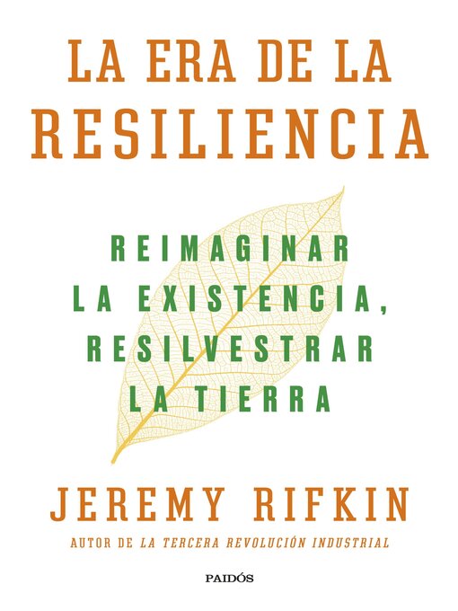 Title details for La era de la resiliencia by Jeremy Rifkin - Available